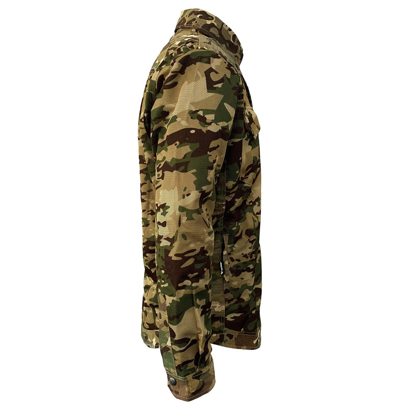 Load image into Gallery viewer, Summer Mesh Protective Camouflage Shirt "Delta Four" - Light Color
