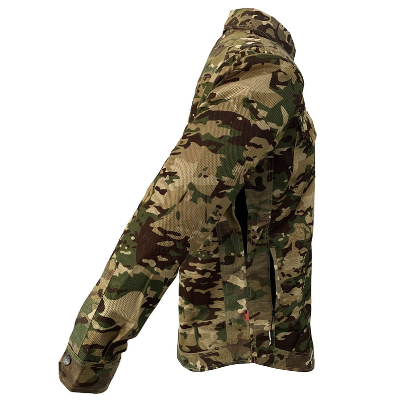 Load image into Gallery viewer, Summer Mesh Protective Camouflage Shirt "Delta Four" - Light Color
