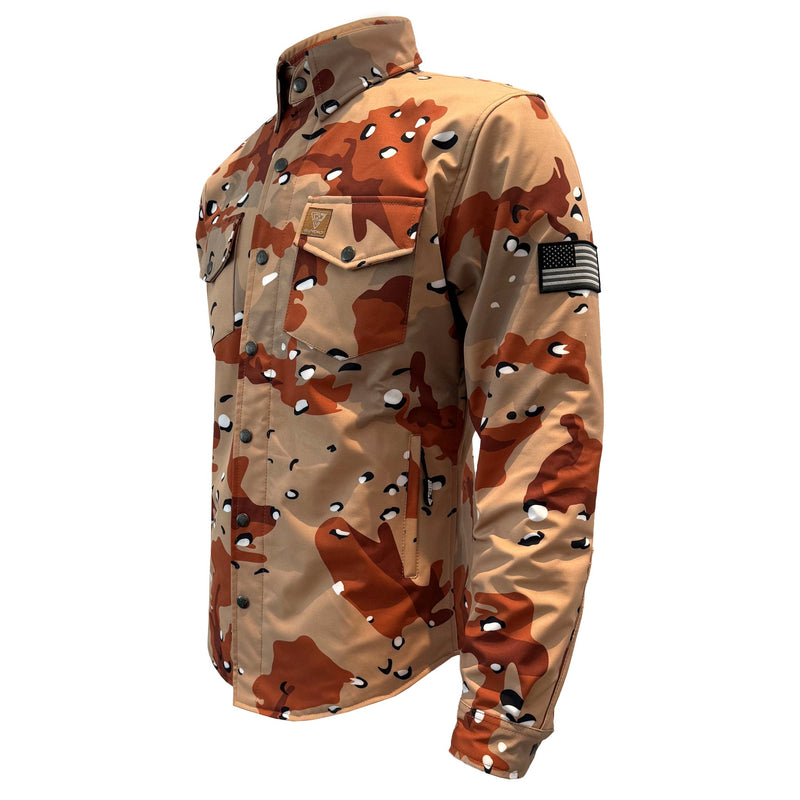 Load image into Gallery viewer, Protective SoftShell Winter Jacket for Men - Camouflage Dagger Two
