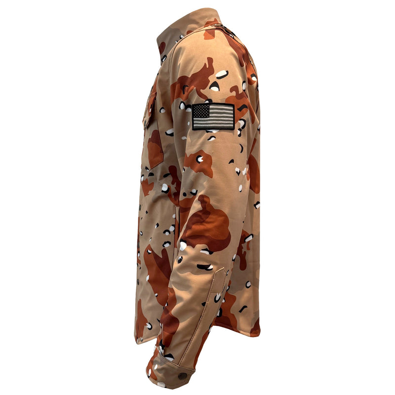 Load image into Gallery viewer, Protective SoftShell Winter Jacket for Men - Camouflage Dagger Two
