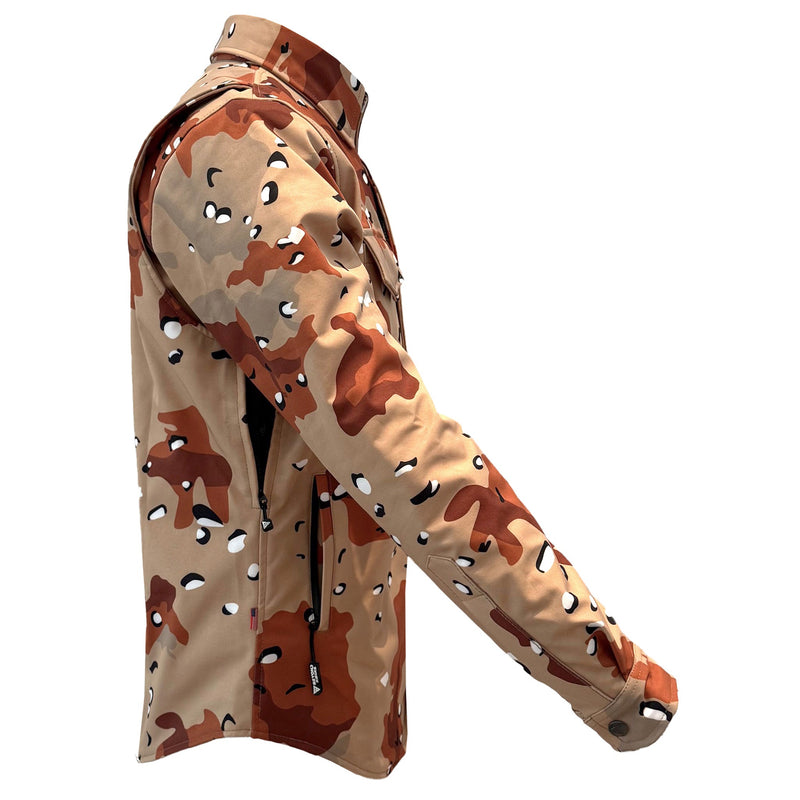Load image into Gallery viewer, Protective SoftShell Winter Jacket for Men - Camouflage Dagger Two
