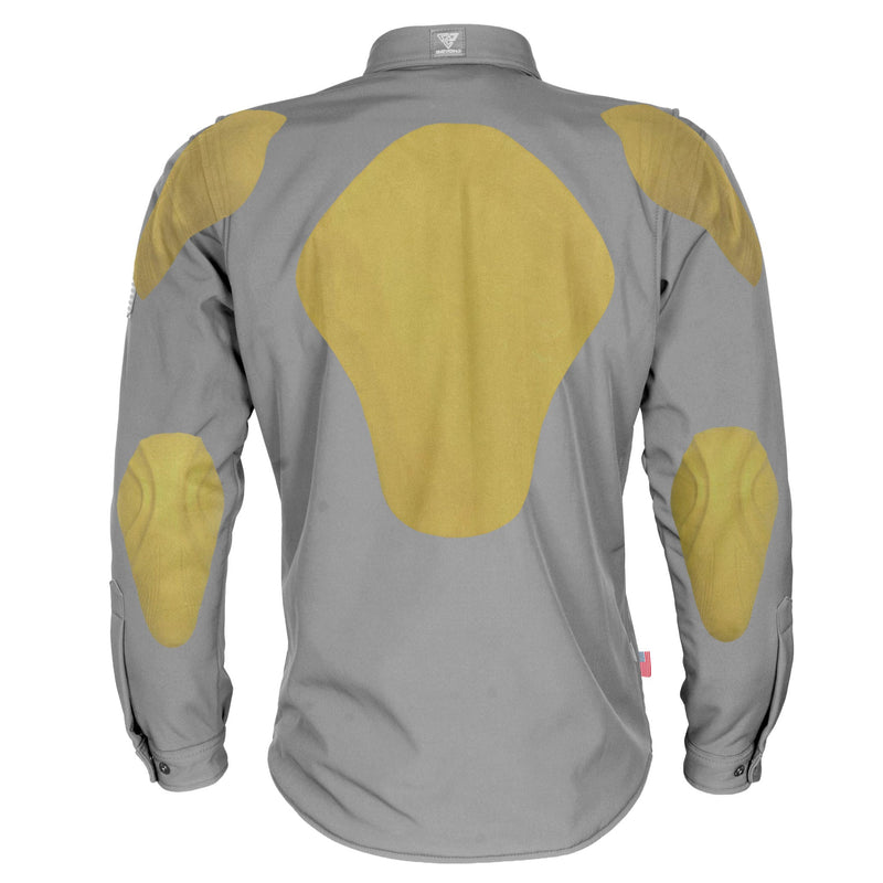 Load image into Gallery viewer, Protective SoftShell Winter Jacket for Men - Gray Matte
