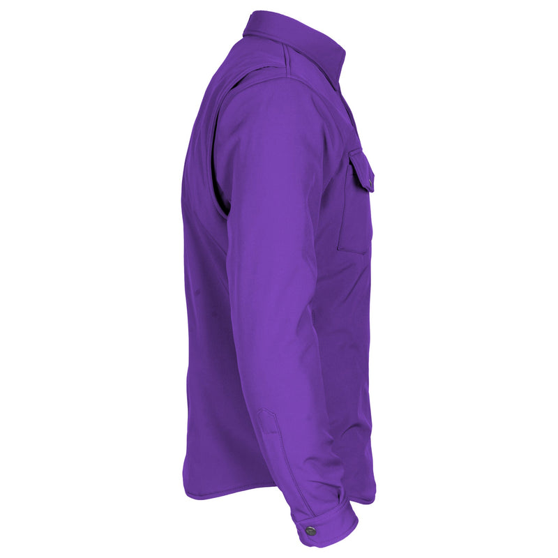 Load image into Gallery viewer, Protective SoftShell Winter Jacket for Men - Purple Matte
