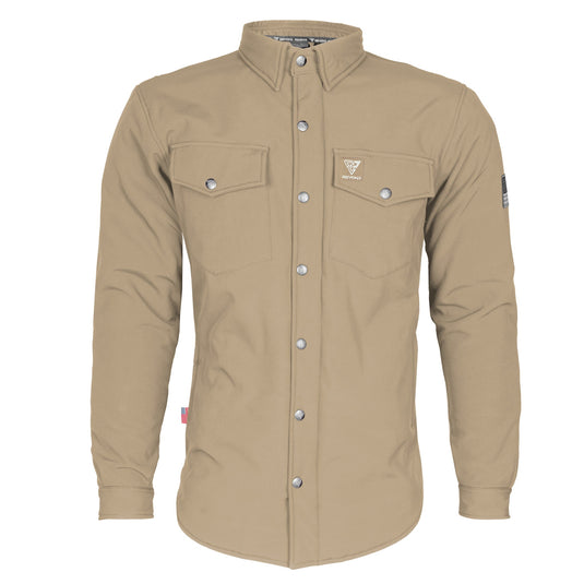 Protective SoftShell Winter Jacket for Men - Khaki Matte