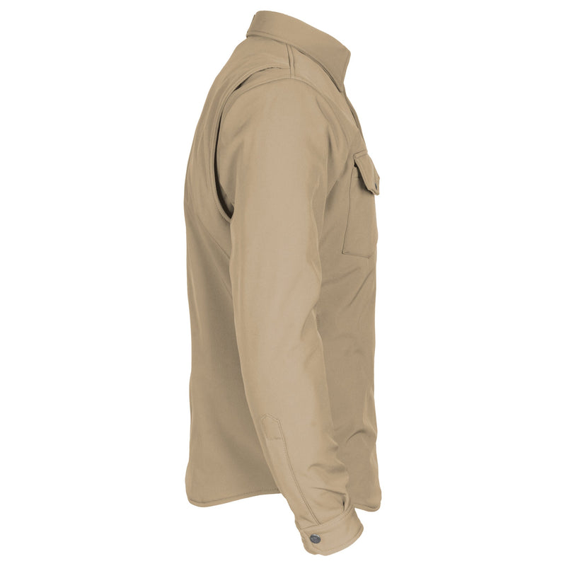 Load image into Gallery viewer, Protective SoftShell Winter Jacket for Men - Khaki Matte

