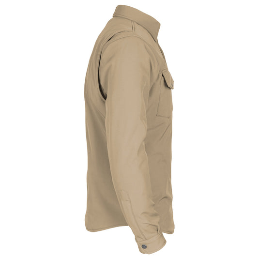 Protective SoftShell Winter Jacket for Men - Khaki Matte