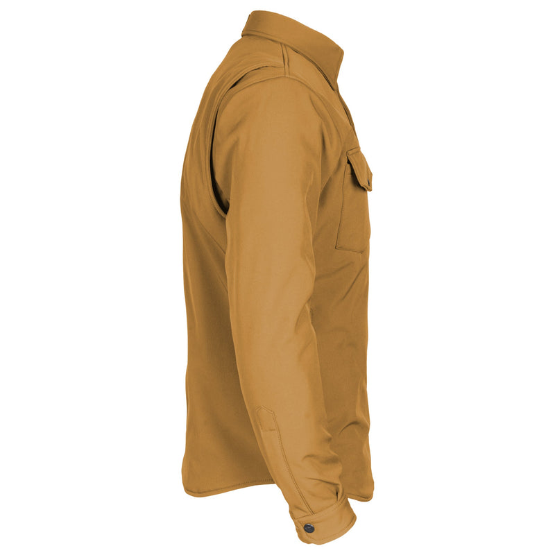 Load image into Gallery viewer, Protective SoftShell Winter Jacket for Men - Mustard Matte

