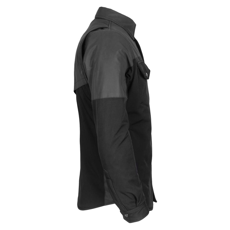 Load image into Gallery viewer, SoftShell Reflective "Nightfall Nebula" Winter Jacket for Men - Black Matte
