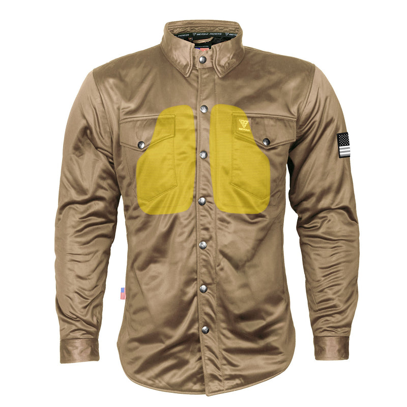 Load image into Gallery viewer, Ultra Protective Shirt - Camel Solid
