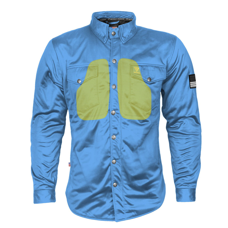 Load image into Gallery viewer, Ultra Protective Shirt - Sky Blue Solid
