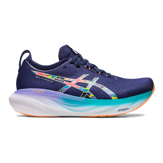Men's Asics Gel-Nimbus 25 Lite-Show, Lime Zest/Lite-Show, 13 D Medium - Skoutley Outdoors LLC