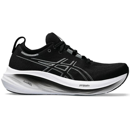 Men's Asics Gel-Nimbus 26, Black/Graphite Grey, 14 4E Extra Wide - Skoutley Outdoors LLC