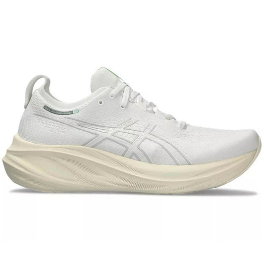 Men's Asics Gel-Nimbus 26, White/White, 12 D Medium - Skoutley Outdoors LLC