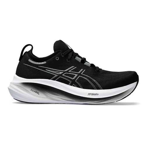 Men's Asics GEL-Nimbus 26, Black/Graphite Grey, 12.5 2E Wide - Skoutley Outdoors LLC