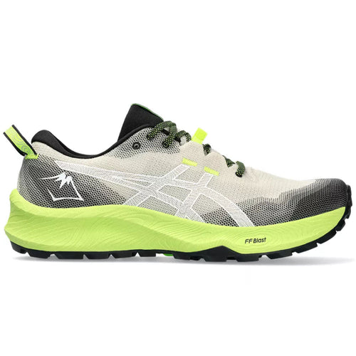 Men's Asics Gel-Trabuco 12, Oatmeal/White, 12.5 D Medium - Skoutley Outdoors LLC