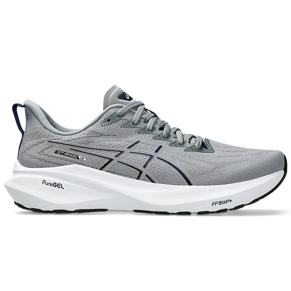 Men's Asics GT-2000 13, Sheet Rock/White, 11.5 2E Wide - Skoutley Outdoors LLC