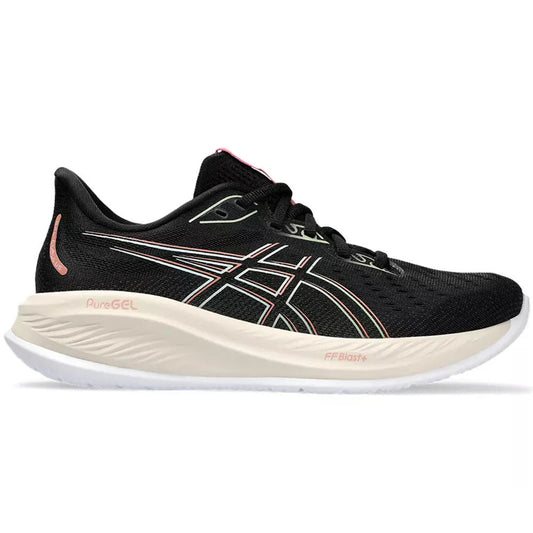Women's Asics Gel-Cumulus 26, Black/Dark Jade, 11 B Medium - Skoutley Outdoors LLC
