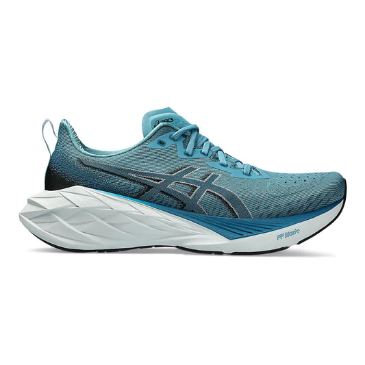 Men's Asics Novablast 4, Blue Teal/Evening Teal, 12 D Medium - Skoutley Outdoors LLC