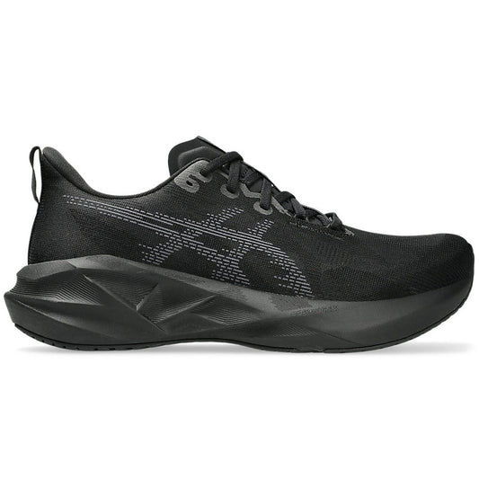 Men's Asics Novablast 5, Black/Carrier Grey, 9.5 D Medium - Skoutley Outdoors LLC