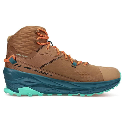 Men's Altra Olympus 5 Hike Mid GTX, Brown, 12.5 D Medium - Skoutley Outdoors LLC