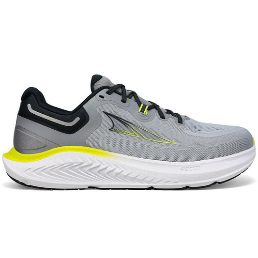 Men's Altra Paradigm 7, Gray/Lime, 10 D Medium - Skoutley Outdoors LLC