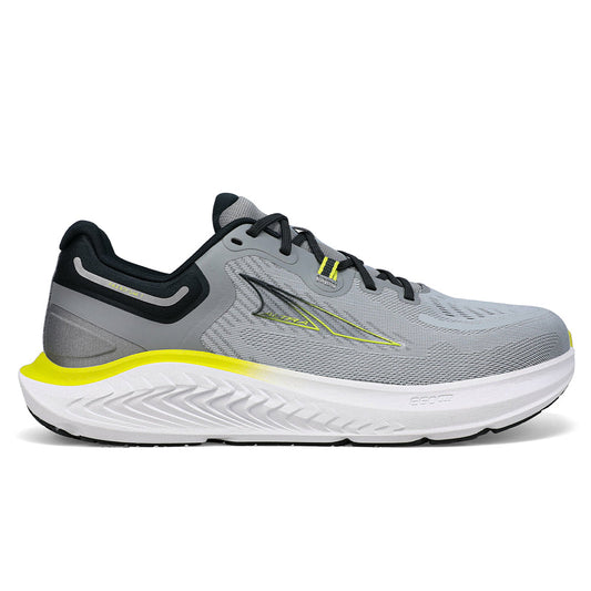 Men's Altra Paradigm 7, Gray/Lime, 9.5 D Medium - Skoutley Outdoors LLC