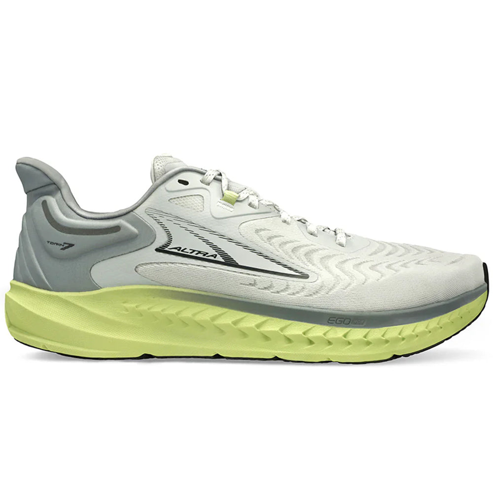 Men's Altra Torin 7, Gray/Green, 8 D Medium - Skoutley Outdoors LLC