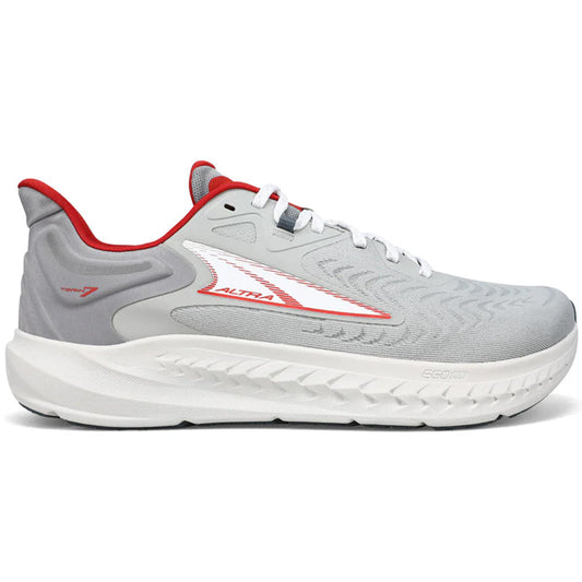 Men's Altra Torin 7, Gray/Red, 10 2E Wide - Skoutley Outdoors LLC