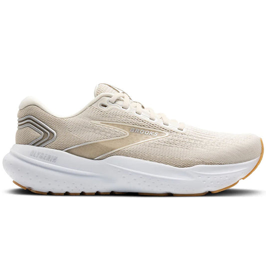 Men's Brooks Glycerin 21, Khaki/Silver/White, 12 D Medium - Skoutley Outdoors LLC