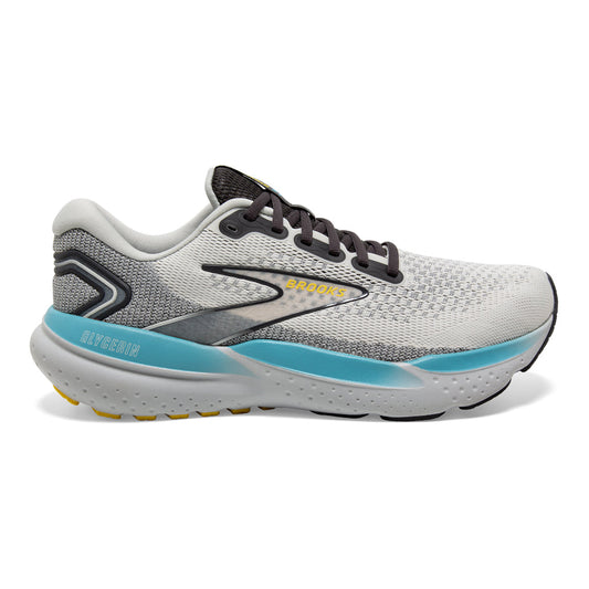 Men's Brooks Glycerin 21, Coconut/Forged Iron/Yellow, 8 D Medium - Skoutley Outdoors LLC