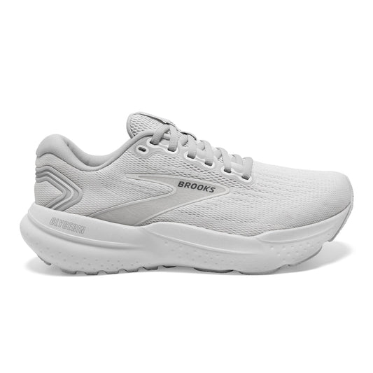 Men's Brooks Glycerin 21, White/White/Grey, 12.5 D Medium - Skoutley Outdoors LLC