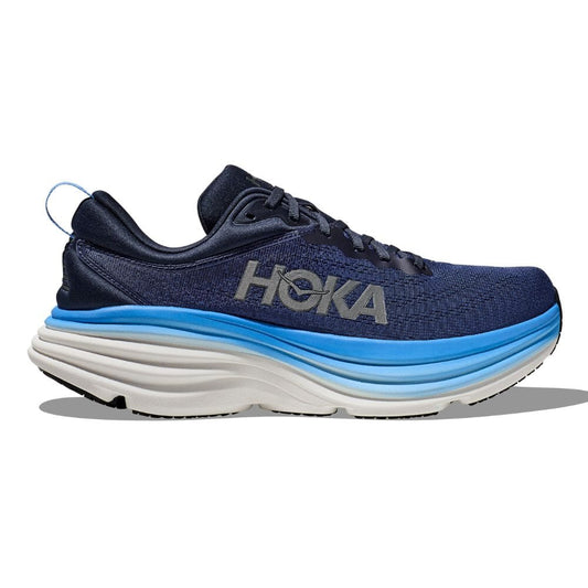 Men's Hoka Bondi 8, Outer Space/All Aboard, 8.5 D Medium - Skoutley Outdoors LLC