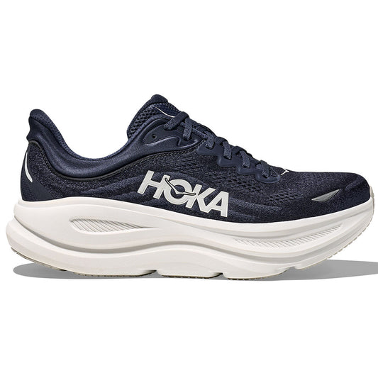 Men's Hoka Bondi 9, Varsity Navy/White, 11.5 D Medium - Skoutley Outdoors LLC