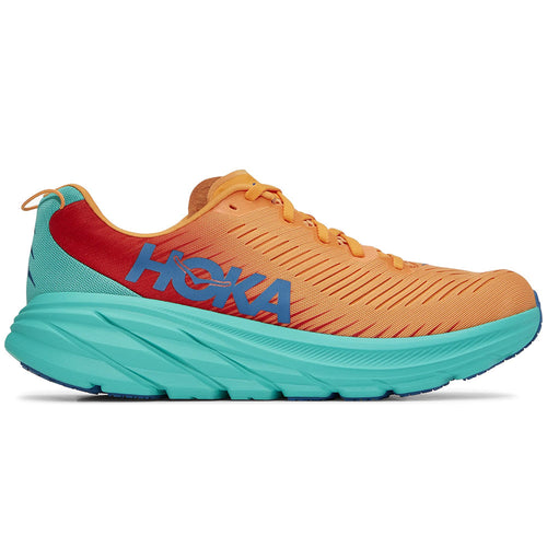 Men's Hoka Rincon 3, Blazing Orange/Fiesta, 12.5 D Medium - Skoutley Outdoors LLC