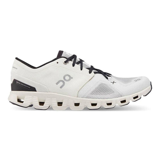 Men's On Cloud X 3, Ivory/Black, 10 D Medium - Skoutley Outdoors LLC