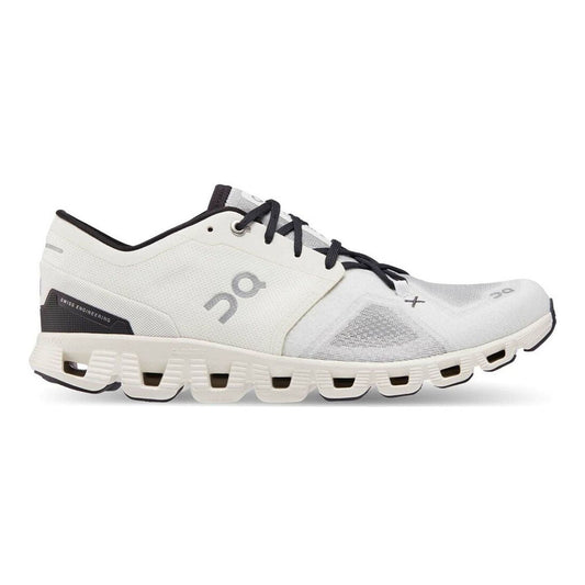 Men's On Cloud X 3, Ivory/Black, 11.5 D Medium - Skoutley Outdoors LLC