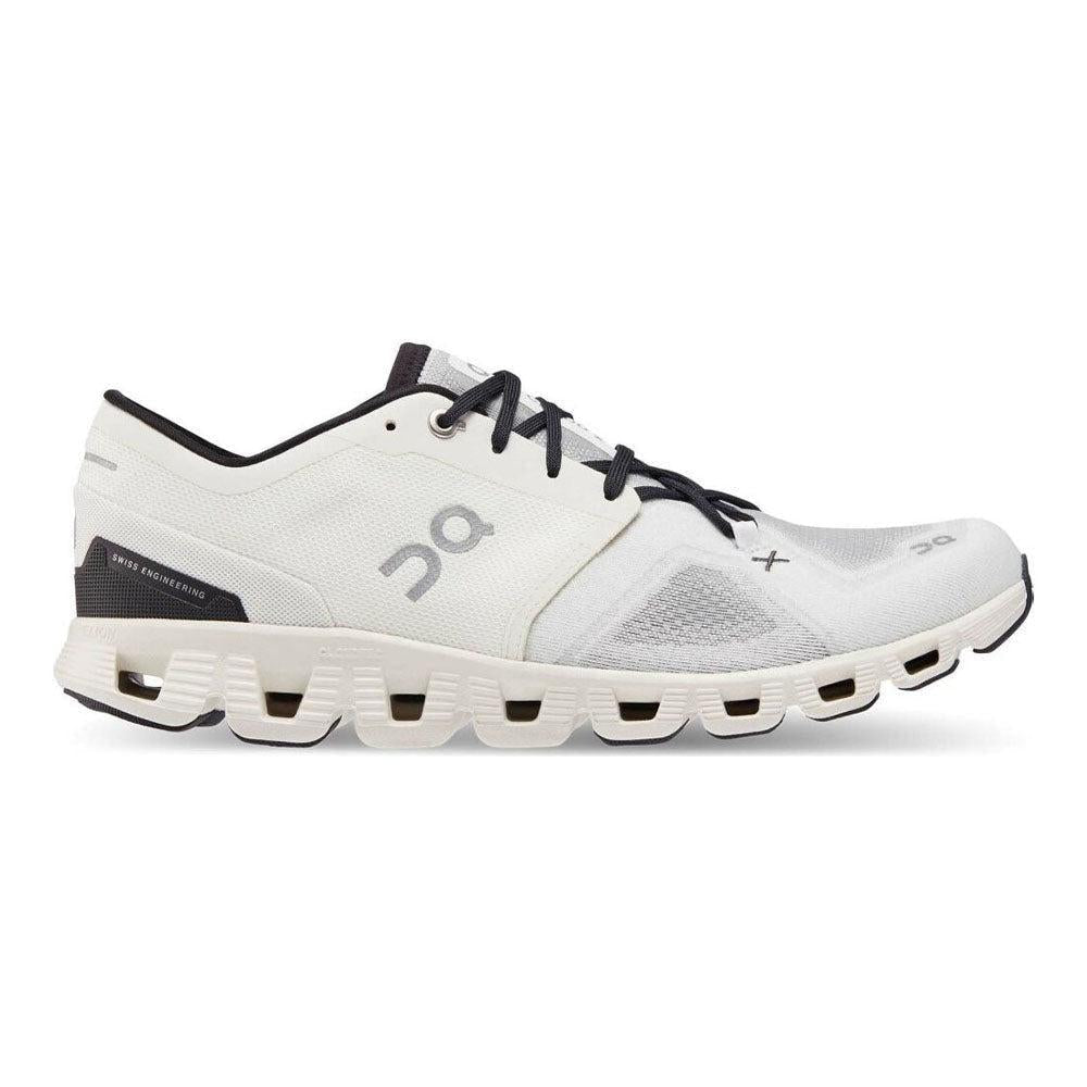 Men's On Cloud X 3, Ivory/Black, 11 D Medium - Skoutley Outdoors LLC