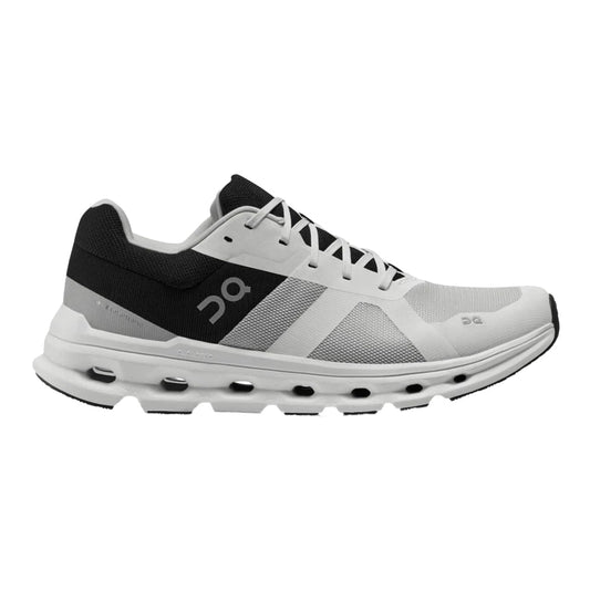 Men's On Cloudrunner, Glacier/Black, 12.5 D Medium - Skoutley Outdoors LLC