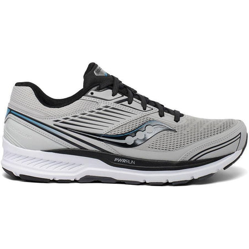 Men's Saucony Echelon 8, Alloy/Black, 7 D Medium - Skoutley Outdoors LLC
