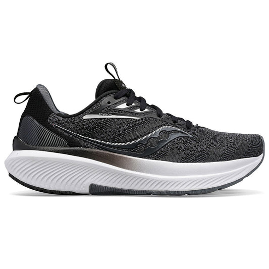 Men's Saucony Echelon 9, Black/White, 8.5 4E Extra Wide - Skoutley Outdoors LLC
