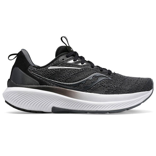Men's Saucony Echelon 9, Black/White, 10 D Medium - Skoutley Outdoors LLC