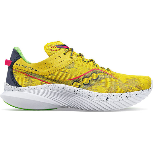Women's Saucony Kinvara 14, Sulphur Otherworld, 6 B Medium - Skoutley Outdoors LLC