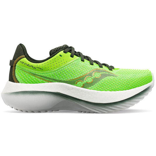 Men's Saucony Kinvara Pro, Slime/Umbra, 10 D Medium - Skoutley Outdoors LLC