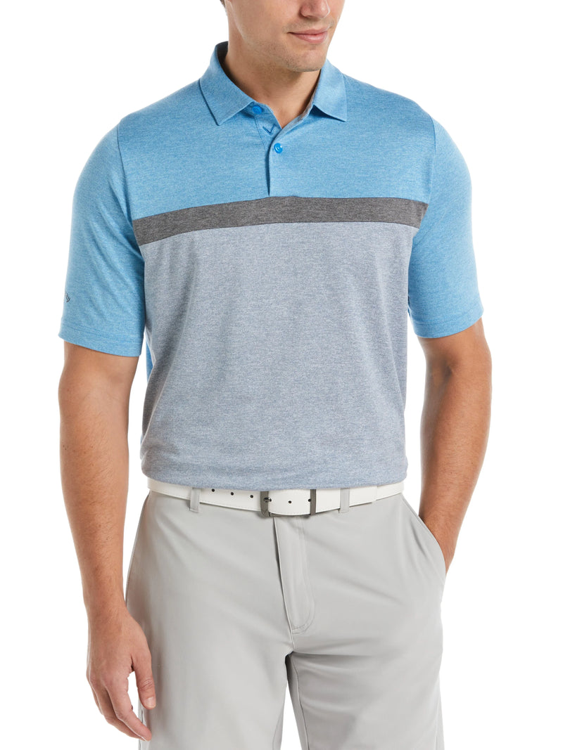 Load image into Gallery viewer, Mens Soft Touch Color Block Golf Polo
