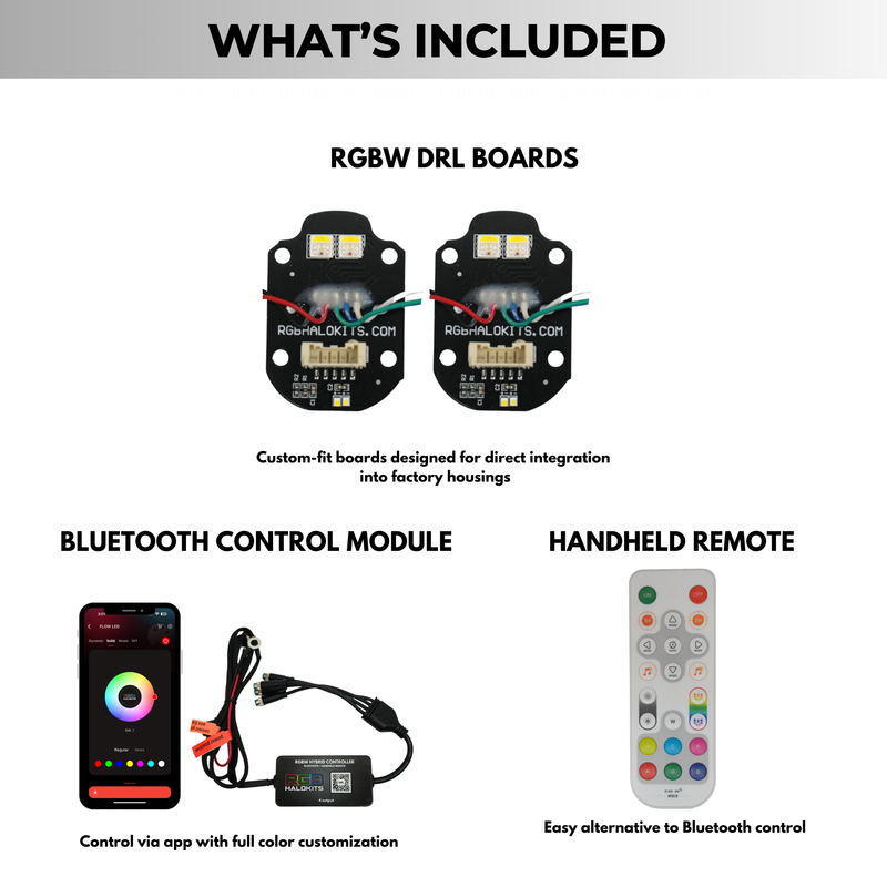 Load image into Gallery viewer, Mercedes Benz C-Class RGBW Multicolor DRL Boards (2015-2023)
