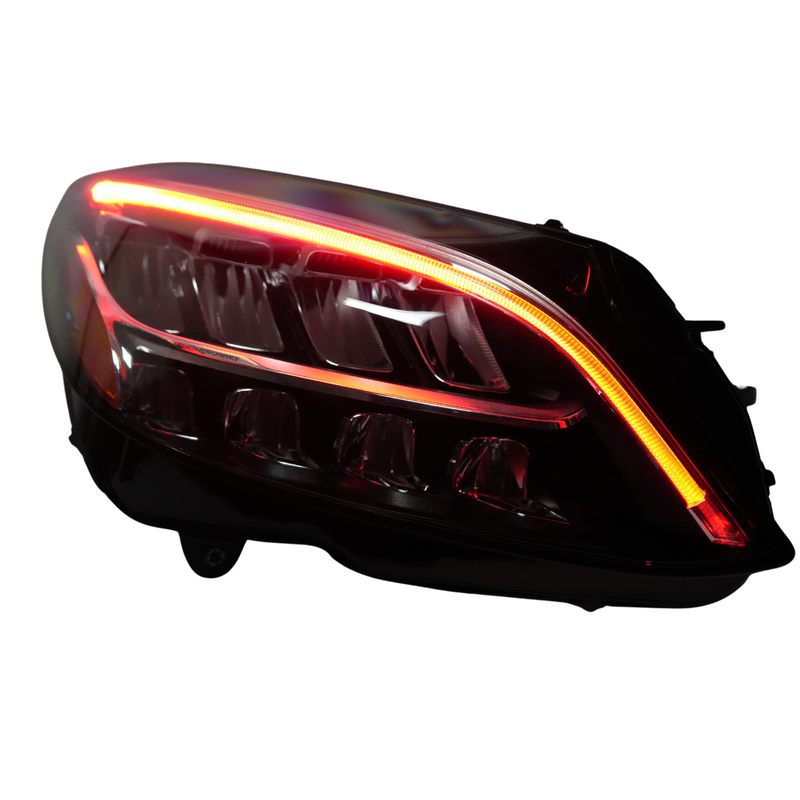 Load image into Gallery viewer, Mercedes Benz C-Class RGBW Multicolor DRL Boards (2015-2023)
