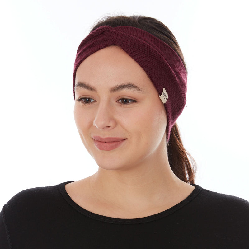 Load image into Gallery viewer, Midweight Merino Wool Knit Headband | 100% Merino Wool
