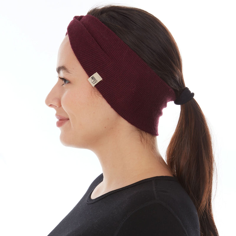 Load image into Gallery viewer, Midweight Merino Wool Knit Headband | 100% Merino Wool

