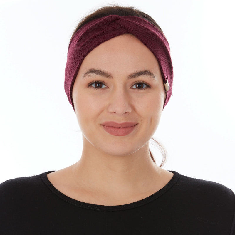 Load image into Gallery viewer, Midweight Merino Wool Knit Headband | 100% Merino Wool
