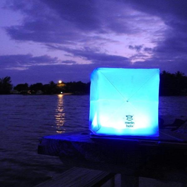 Load image into Gallery viewer, Multicolor Helix Merlin – Color Therapy Lamp for Mood Enhancement &amp; Emotional Wellness

